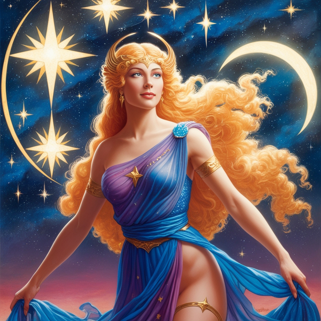 Artwork of Astrala, The Star-Mother